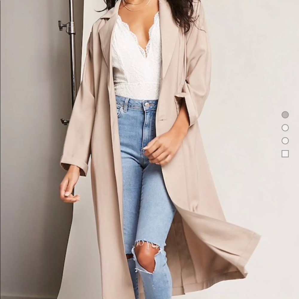 Oversized Single Breasted Trenchcoat